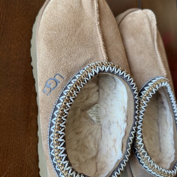 UGG Tasman Chestnut/Brown Suede Upper Women's Slippers US 10 Size Shoe - Picture 2 of 9